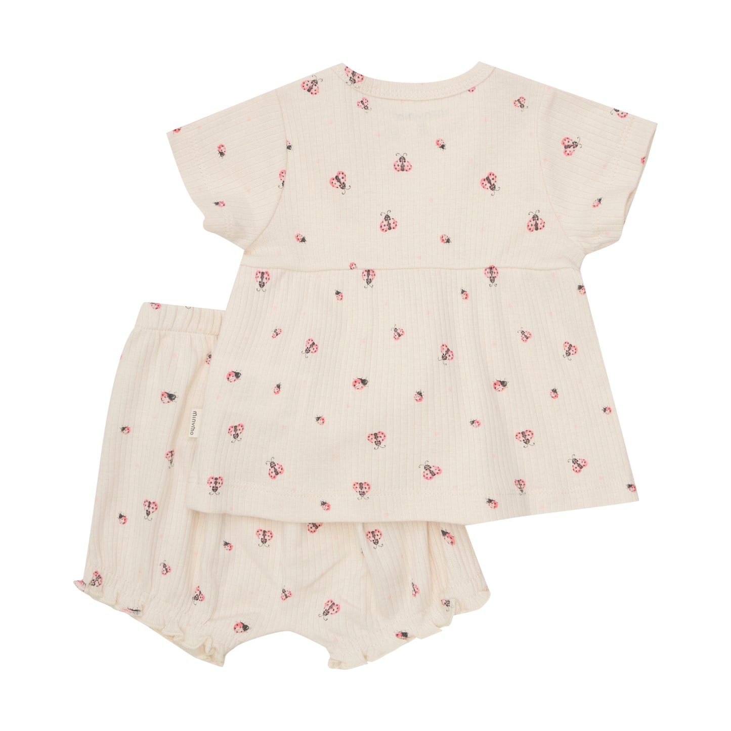 Minymo 2 piece Set in Ladybugs