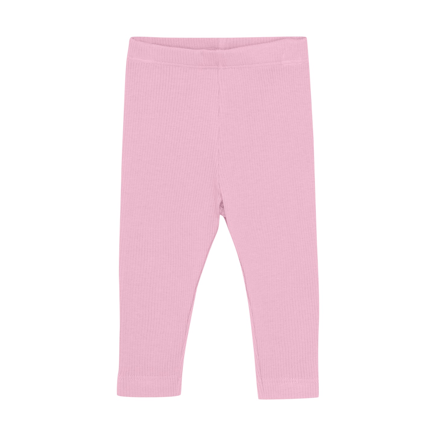 Minymo Ribbed Leggings in Light Rose