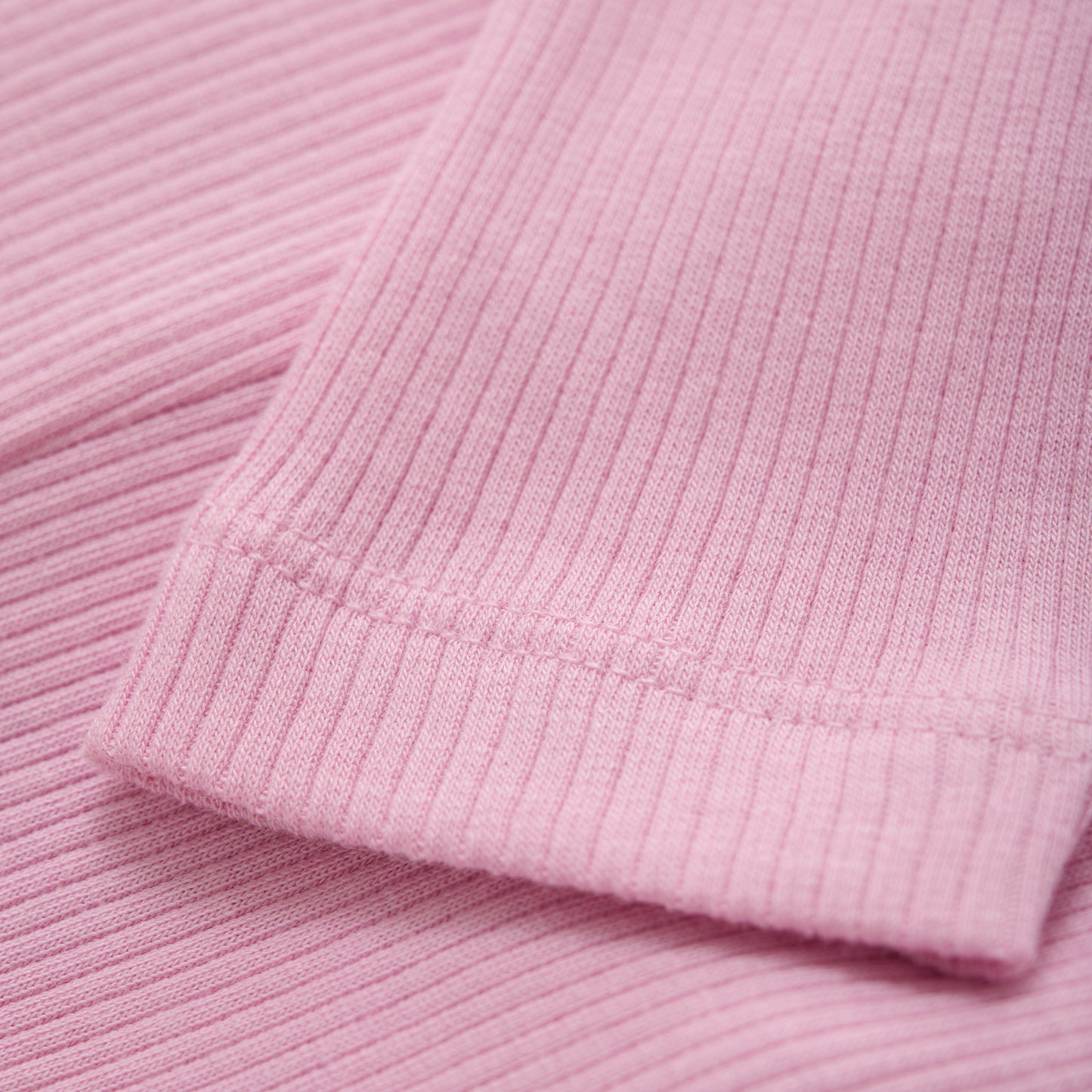 Minymo Ribbed Leggings in Light Rose