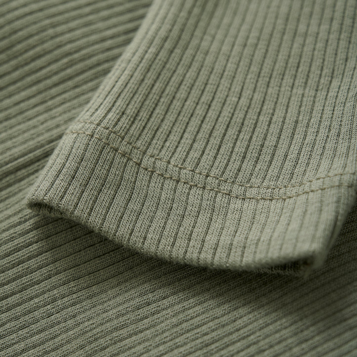 Minymo Ribbed Leggings in Sea Spray