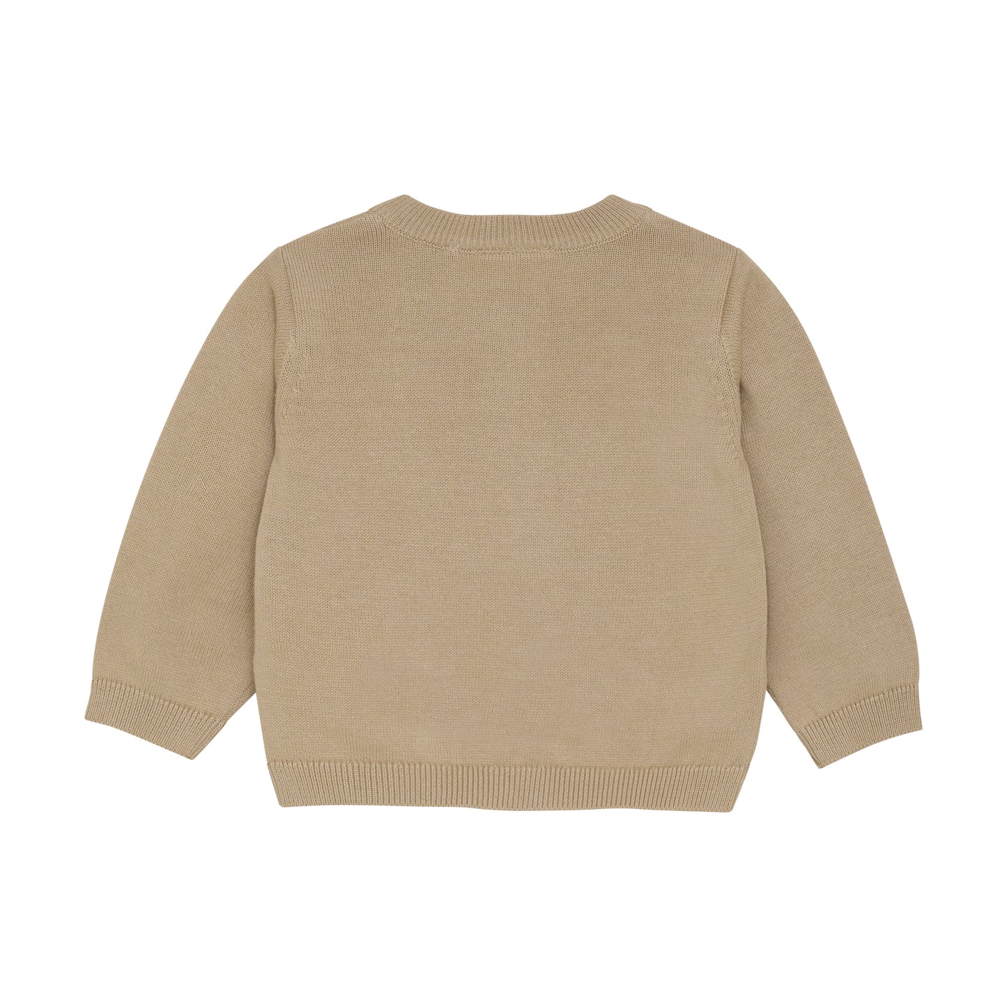 Minymo Knit Cardigan with Embroidered Lions