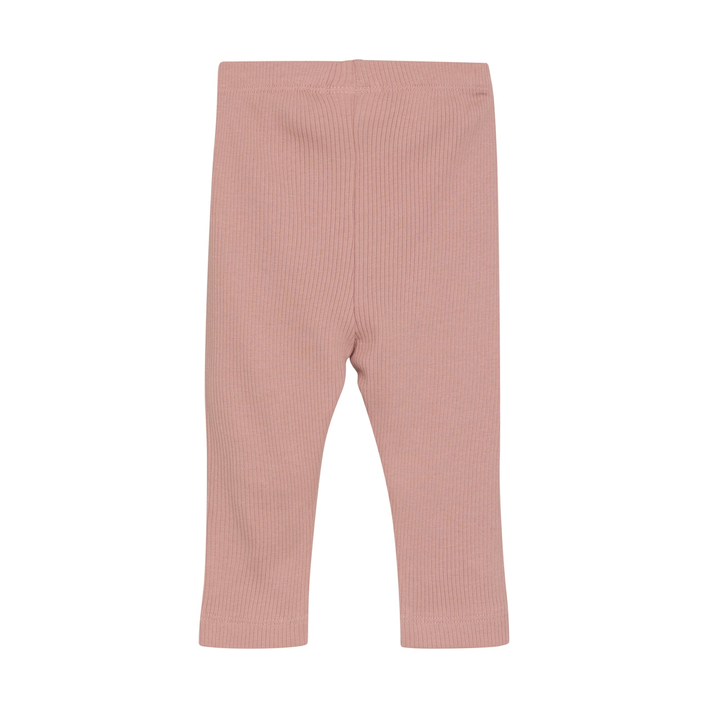 Minymo Modal Ribbed Leggings in Antique Pink
