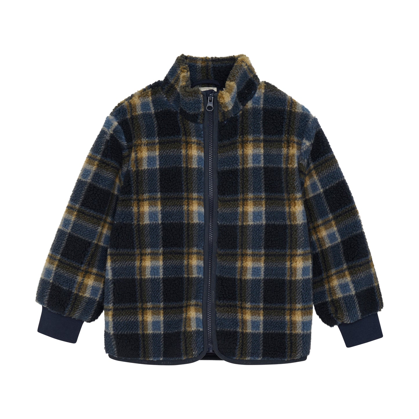 Minymo Teddy Jacket in Plaid