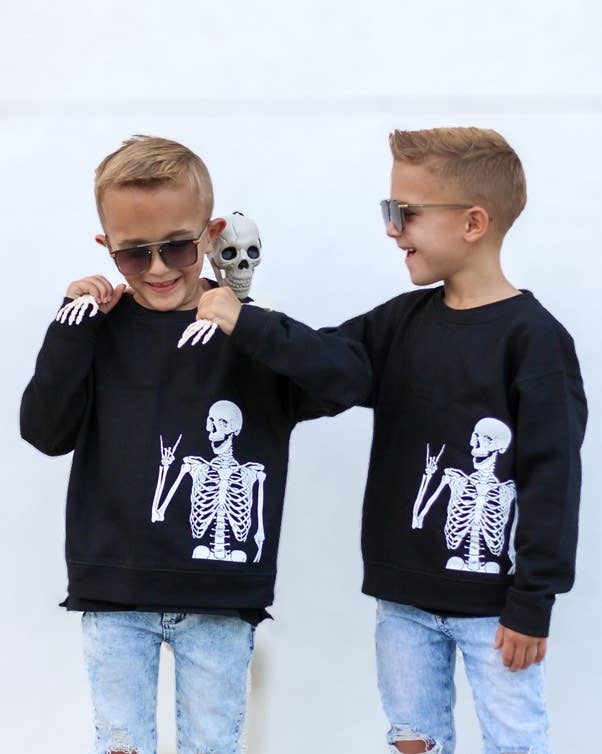 Holland Ave “Rocker Skelly” Sweatshirt
