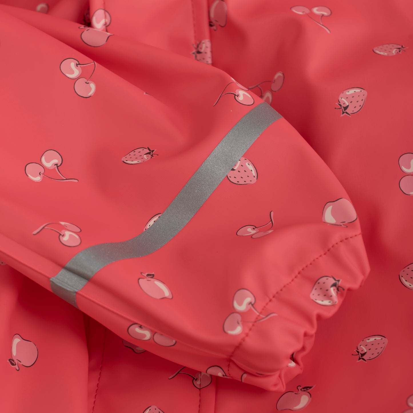 CeLaVi One Piece Rain Suit in Cayenne Fruit
