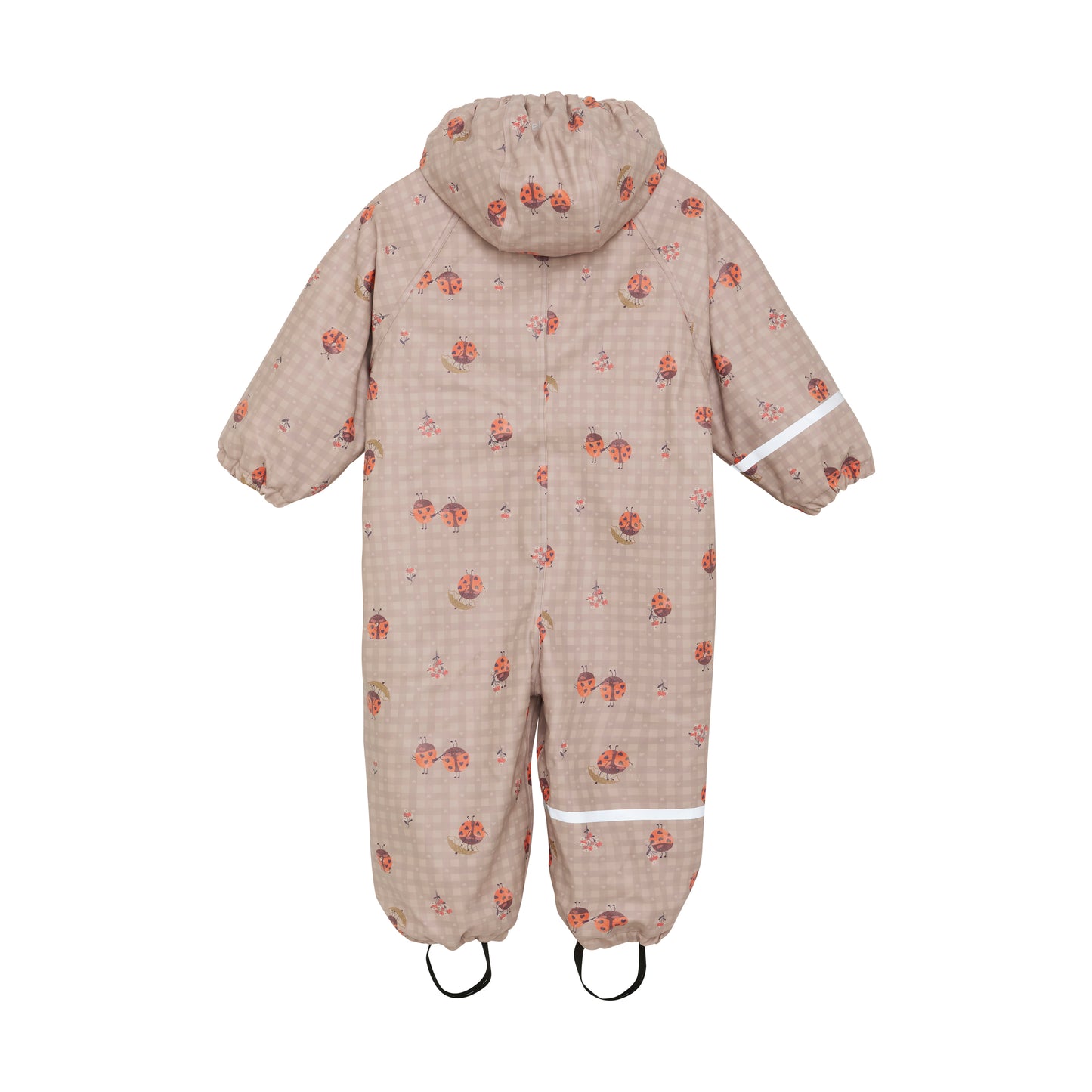 CeLaVi Fleece Lined One Piece Rain Suit in Nasturtium