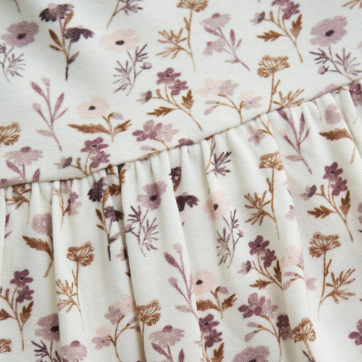 Fixoni Bodysuit Baby Dress in Autumn Floral