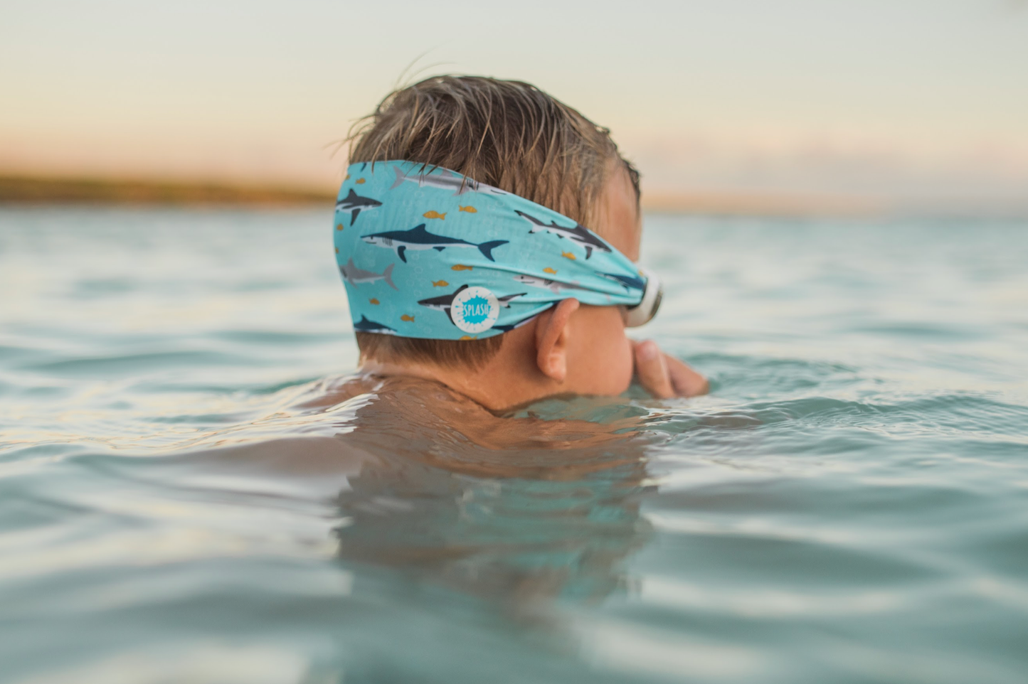Splash Swim Goggles in Shark Attack