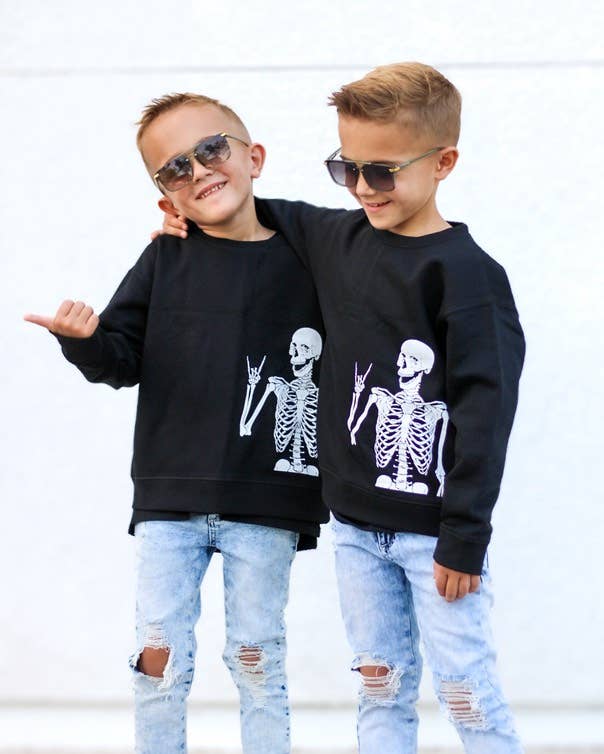 Holland Ave “Rocker Skelly” Sweatshirt