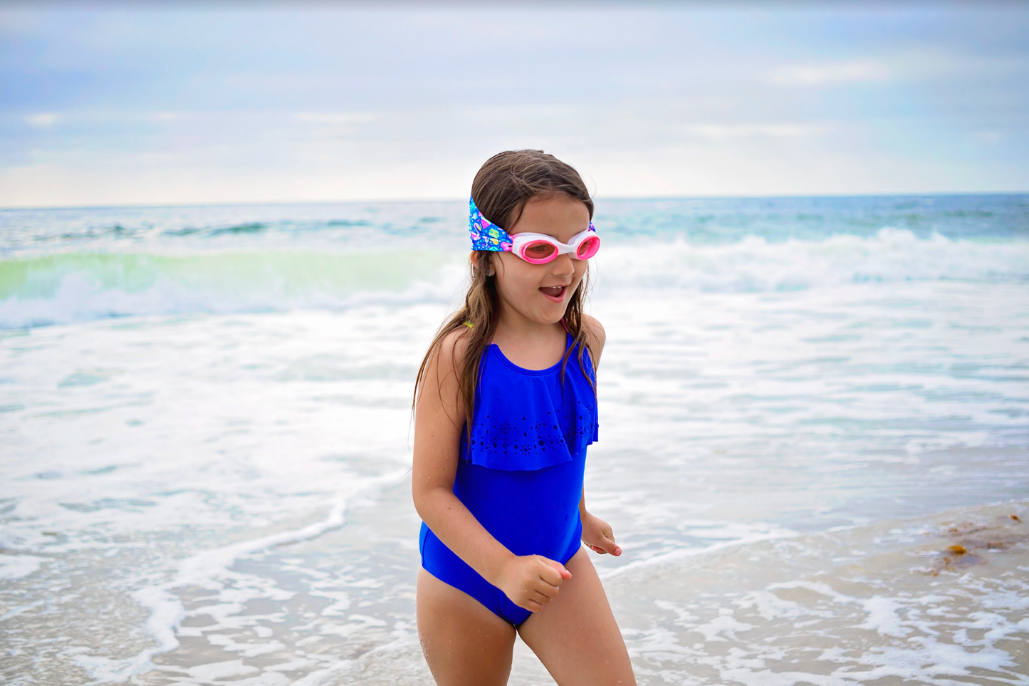 Splash Swim Goggles in Flamingo Pop