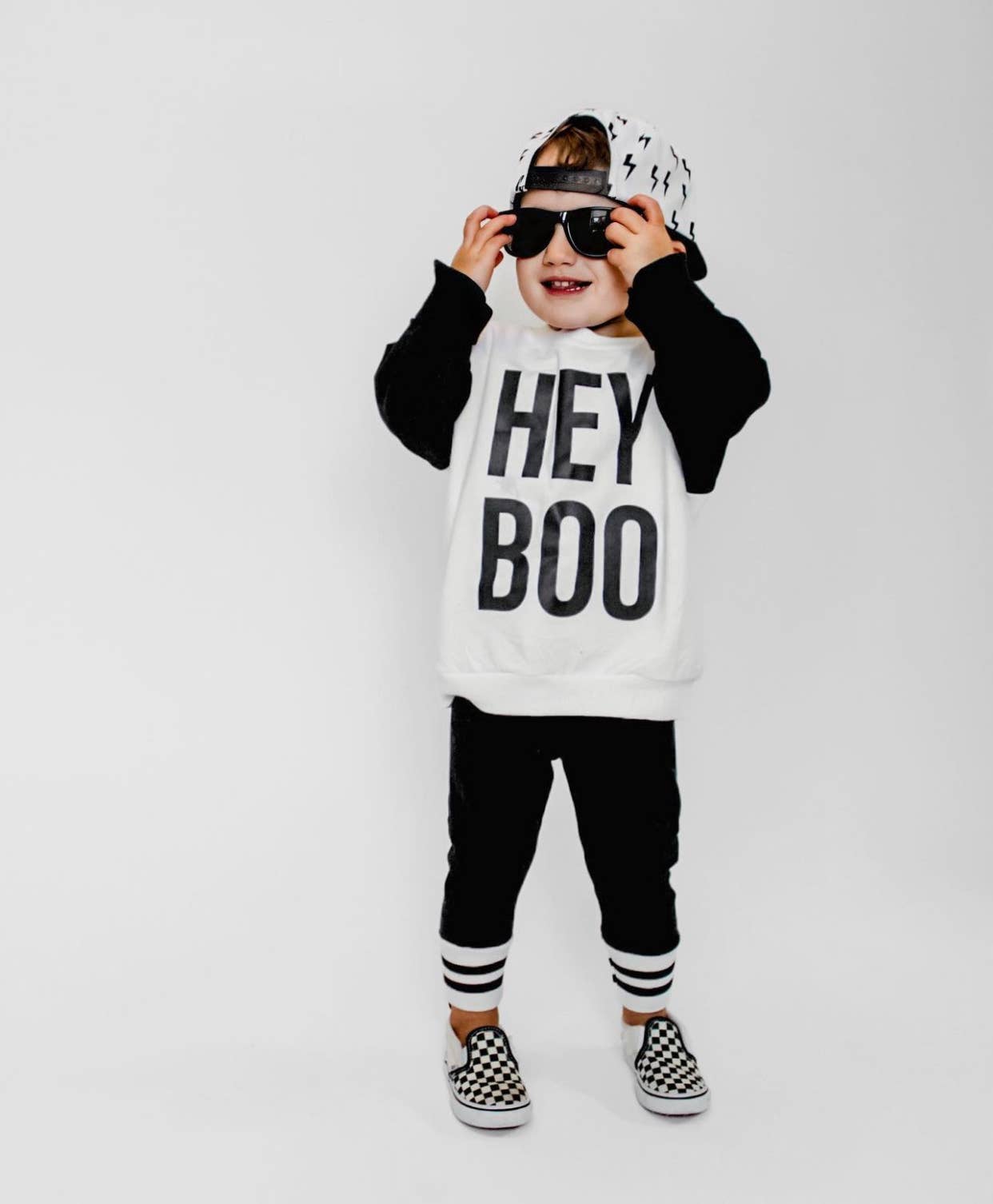 Holland Ave “Hey” Boo Sweatshirt