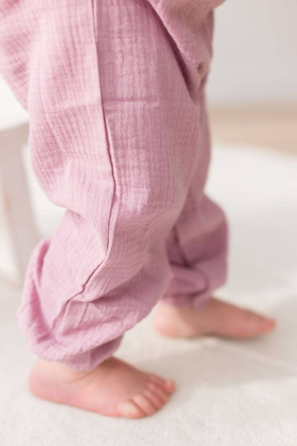 Mila & Co. Flutter Jumpsuit in Mauve