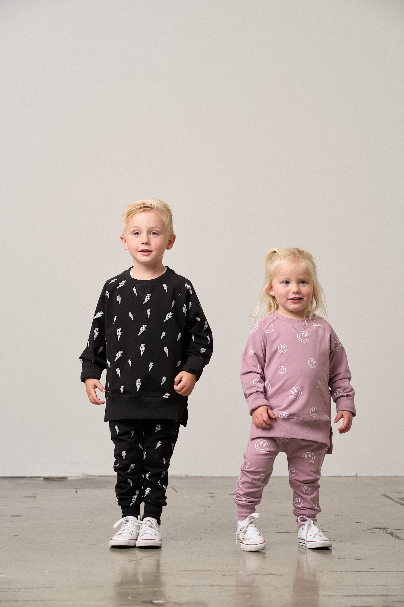 Little Bipsy Jogger in Lightning Bolt Black