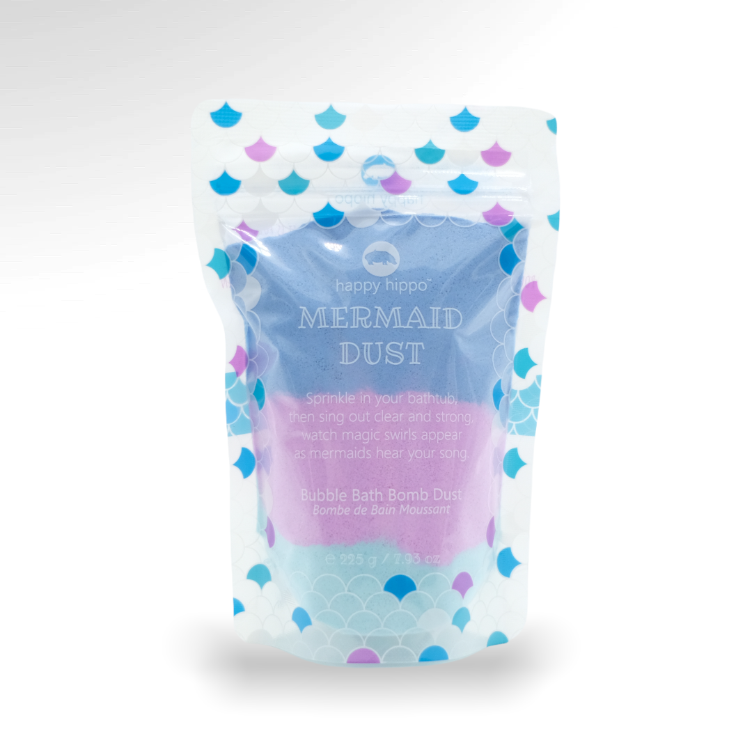 Happy Hippo Mermaid Bubble Bomb Dust
