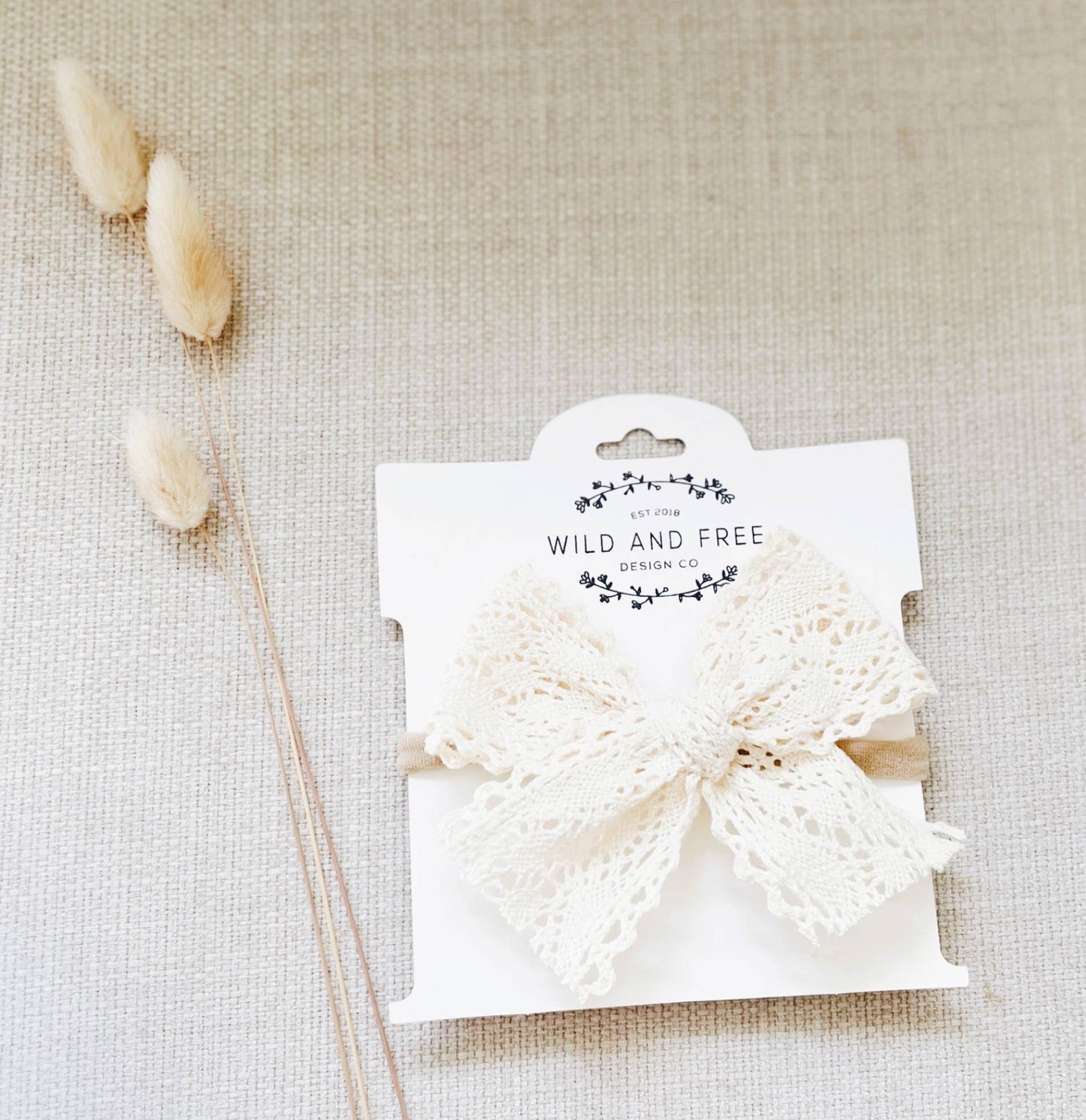 Wild and Free Design Co. Crochet Pinwheel Bow