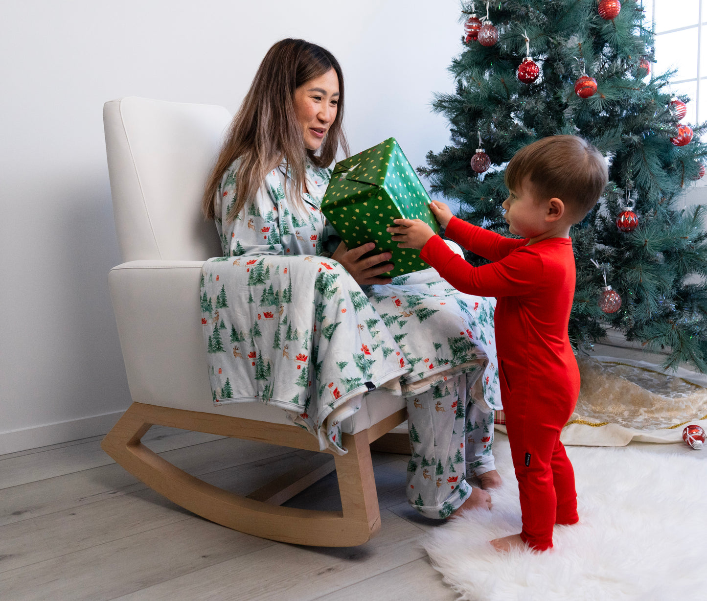 Belan J 2.5 TOG Family Blanket in Sleigh Ride/Buttermilk