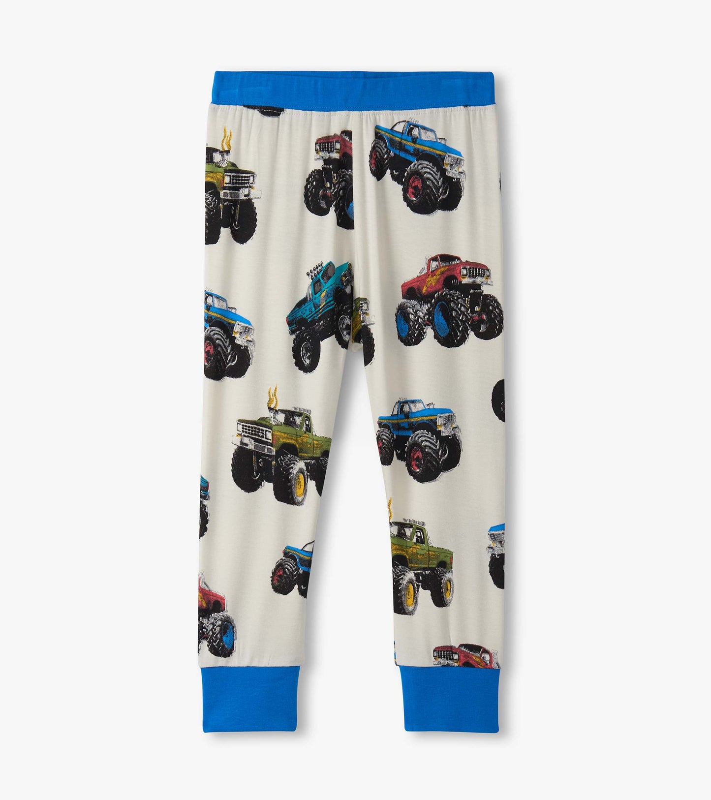Hatley Bamboo Pajama Set in Mega Monster Trucks