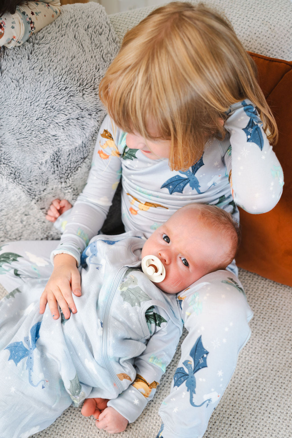 Loulou Lollipop Pajama Set in Magical Dragons