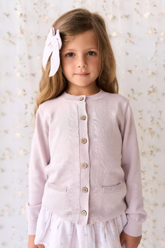 Jamie Kay Gabrielle Cardigan in Violet Tint