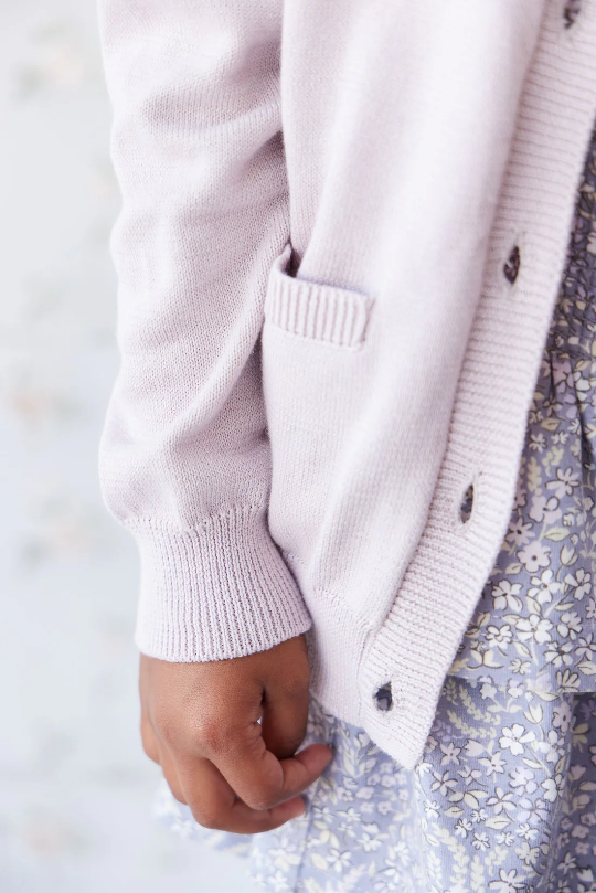 Jamie Kay Gabrielle Cardigan in Violet Tint