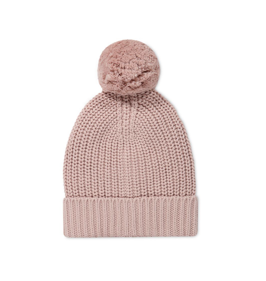 Jamie Kay Aurelie Beanie in Shell Pink