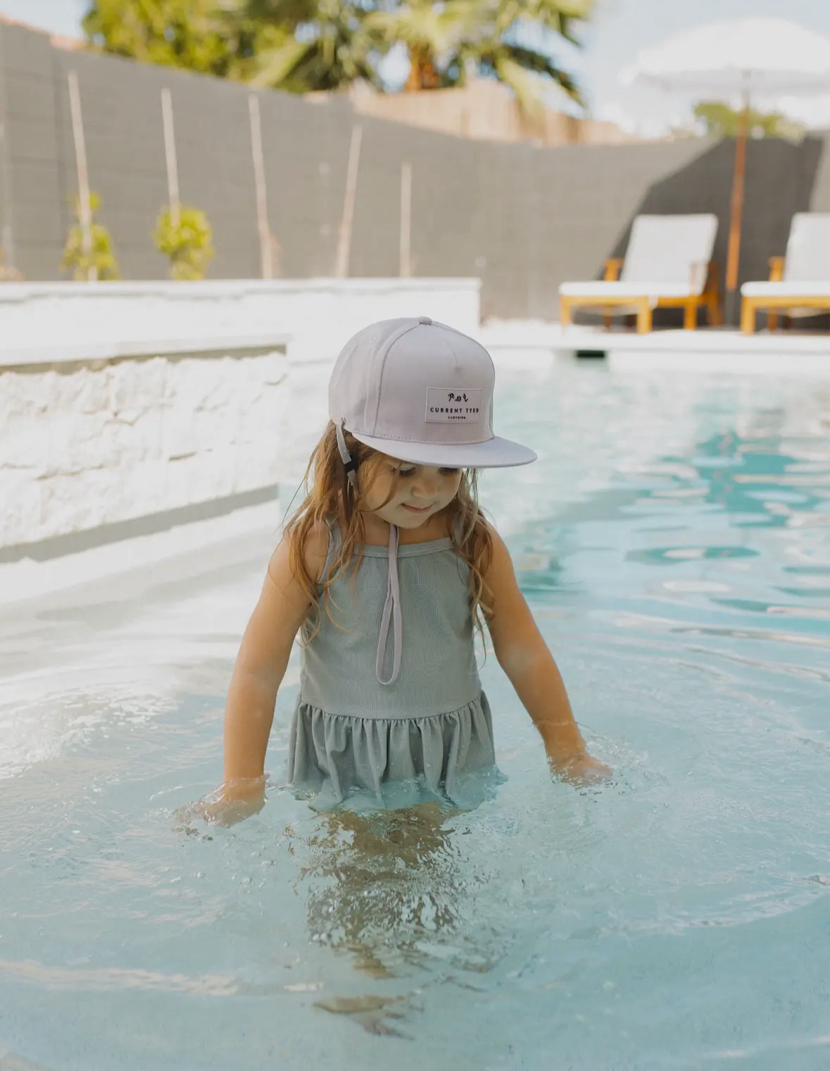 Current Tyed Waterproof SnapBack in Lilac