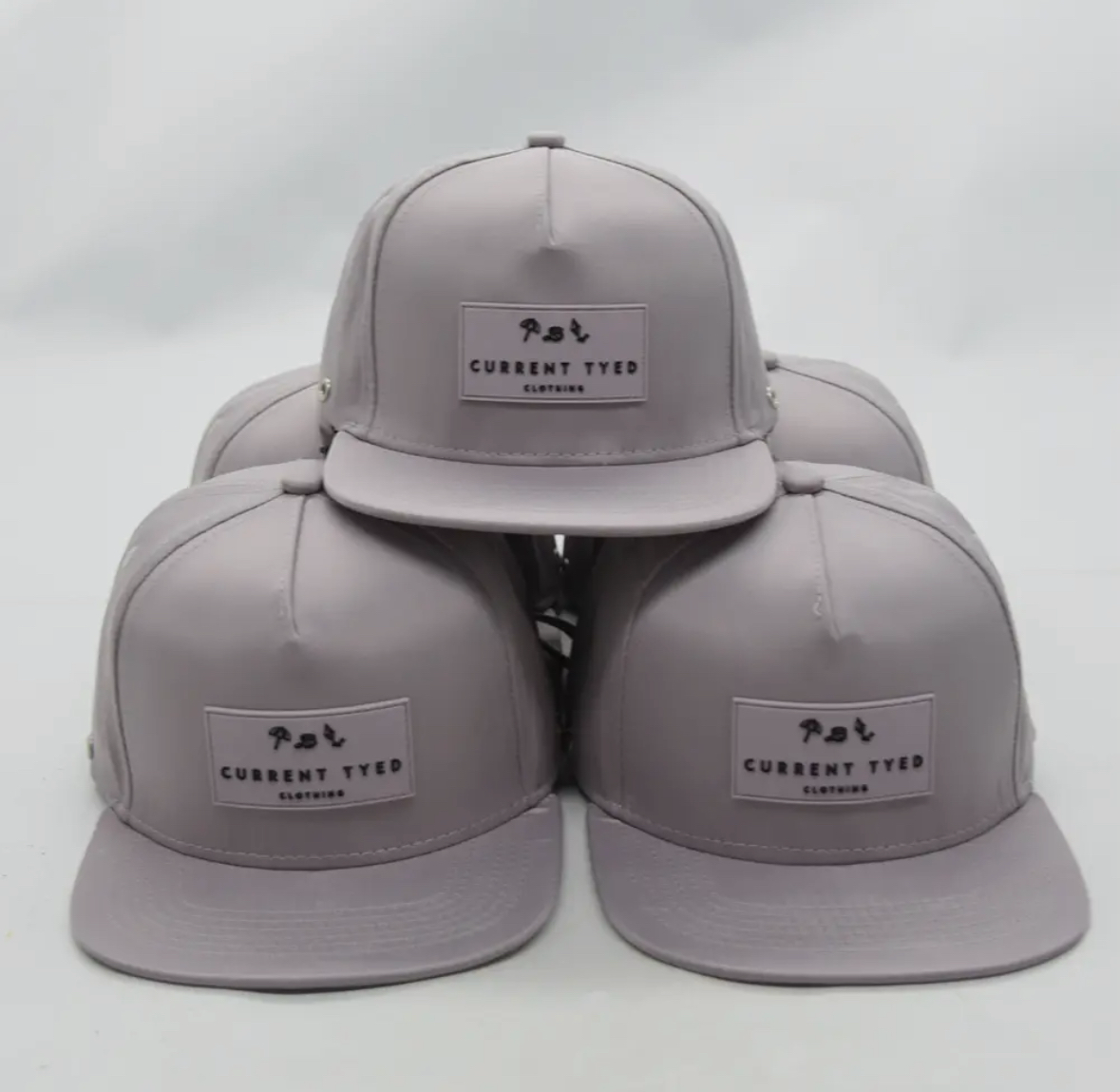 Current Tyed Waterproof SnapBack in Lilac