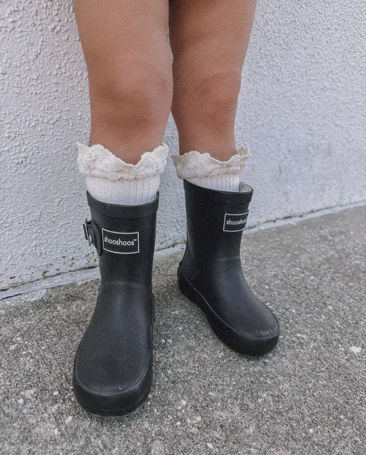 Shooshoo’s Black Wellington Rain Boot