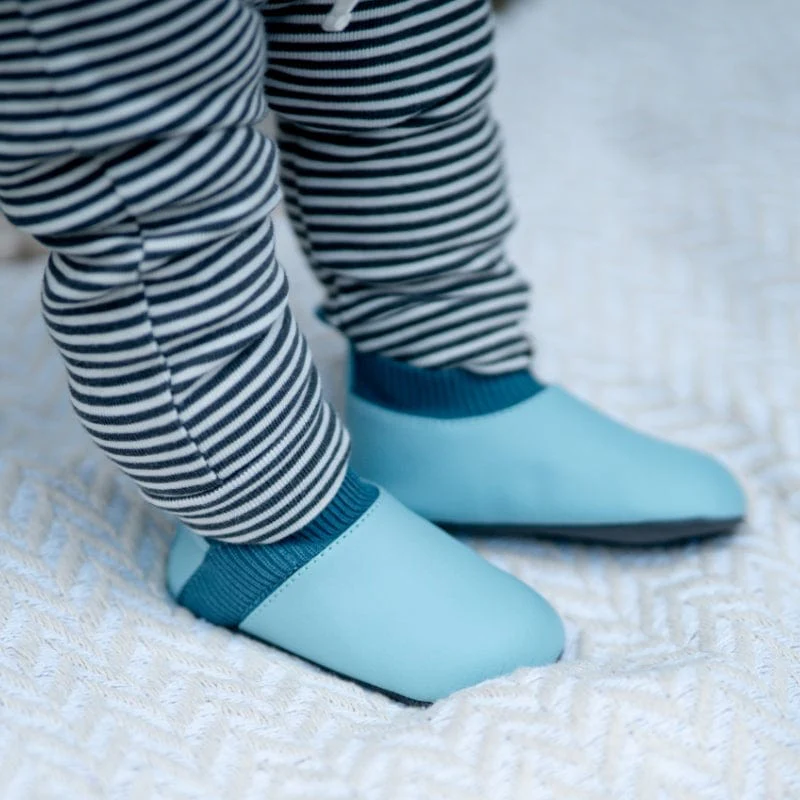 Stonz Yale Baby Shoes in Haze Blue