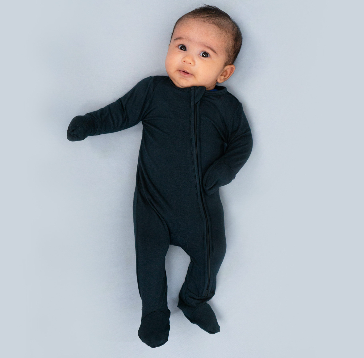 Belan J Bamboo Footed Sleeper in Midnight