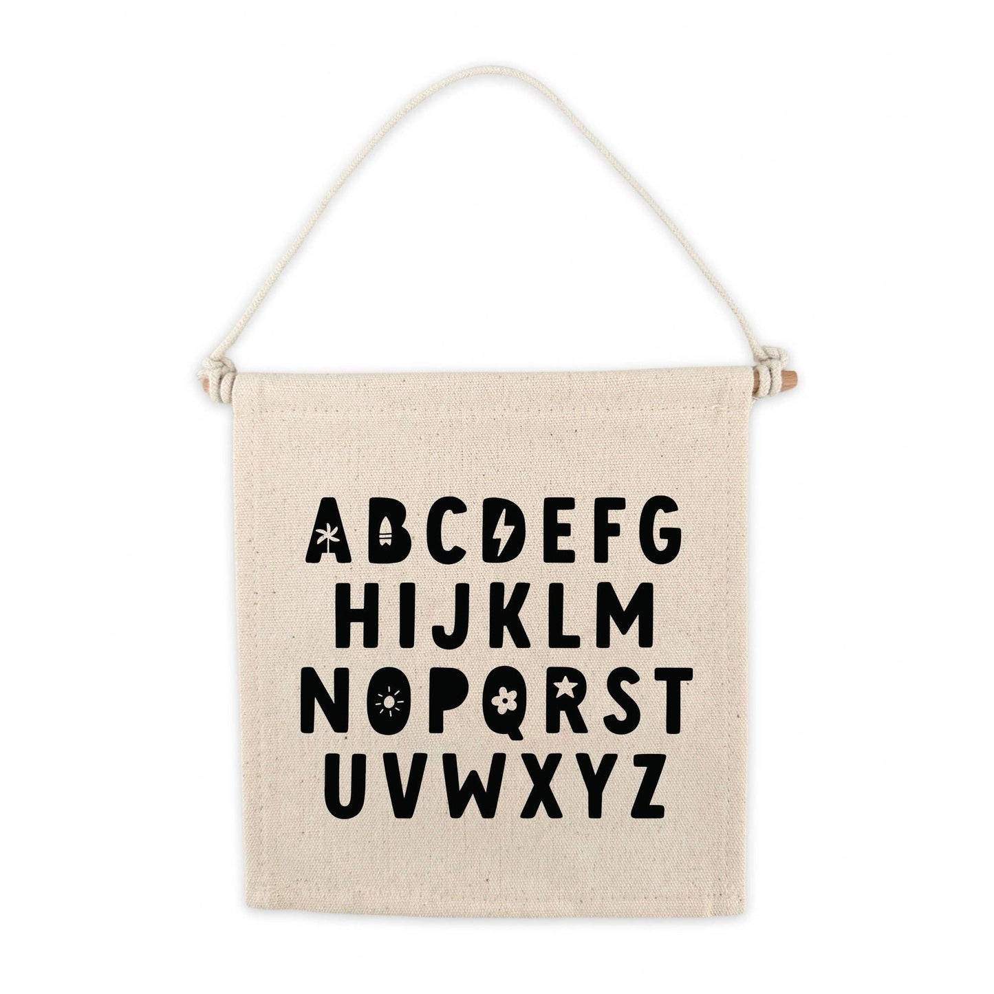 Cherrypick “Alphabet” Hanging Sign in Black