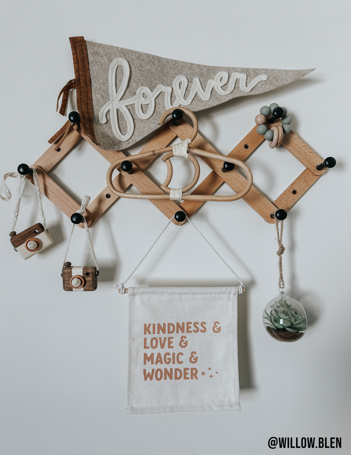 Cherrypick “Kindness Love Magic Wonder” Hanging Sign