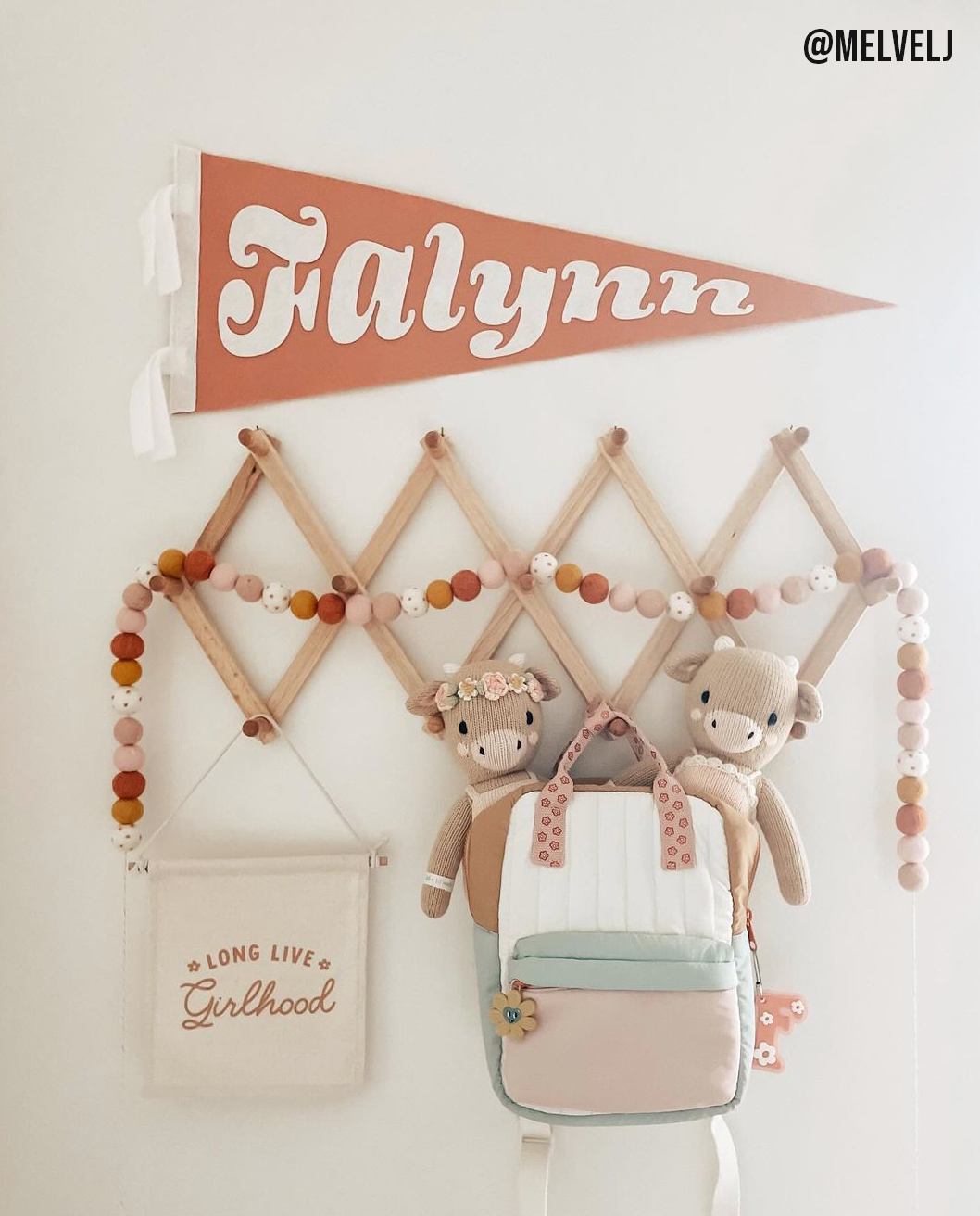 Cherrypick “Long Live Girlhood” Hanging Sign