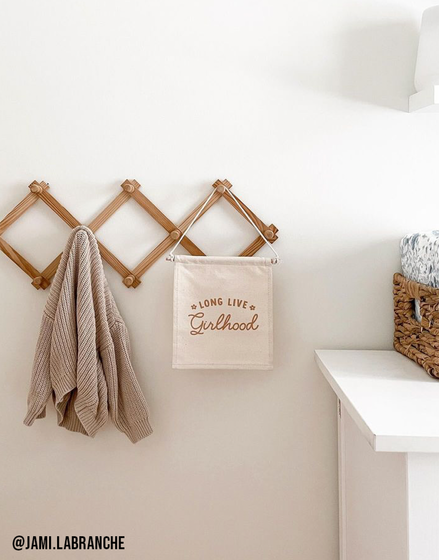 Cherrypick “Long Live Girlhood” Hanging Sign