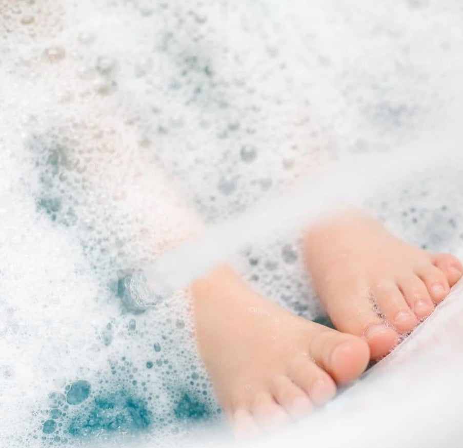 Bubble Woosh Bubble Bath in Plum