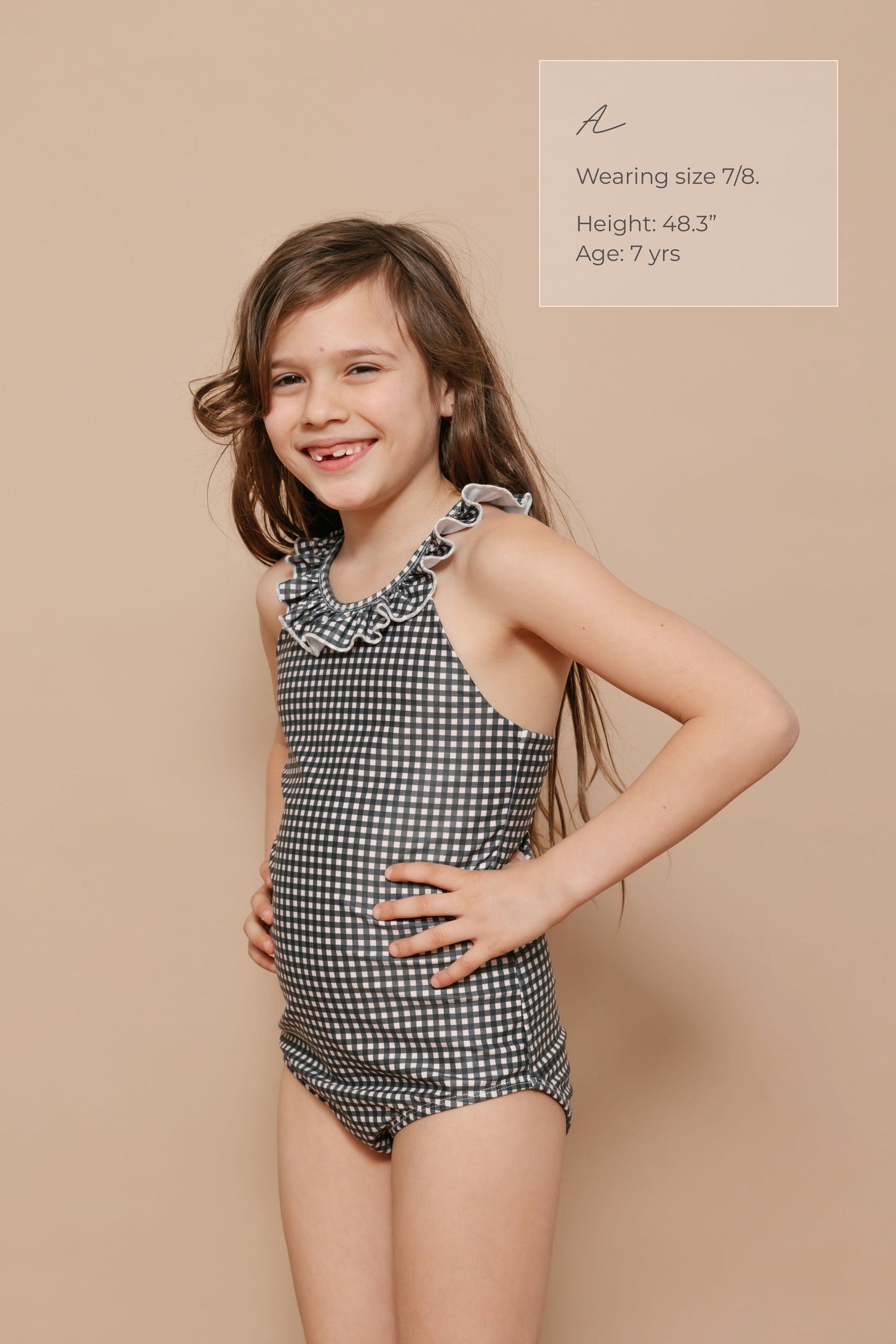 Imagine Perry - Ruffle Bow Swimsuit “The Amalfi”