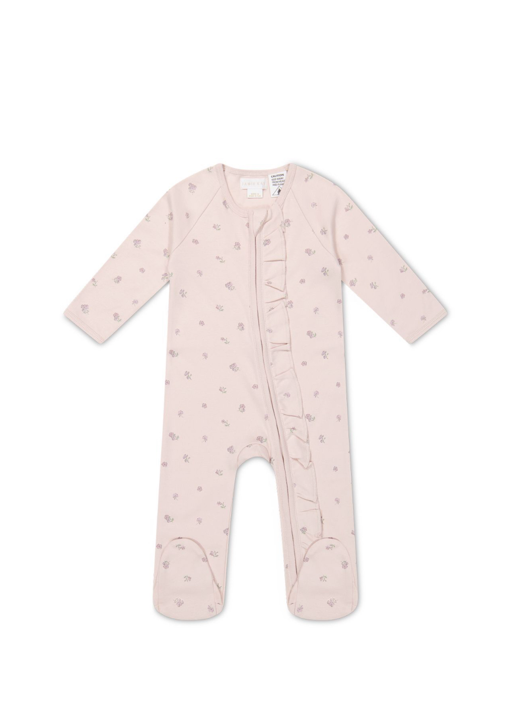 Jamie Kay Organic Cotton Meridith Onepiece in Meridith Violet