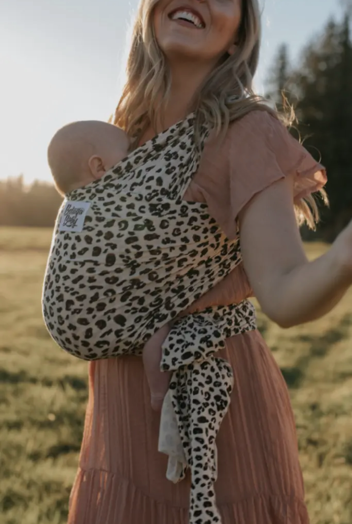 Beluga Baby Wrap Carrier in Lana