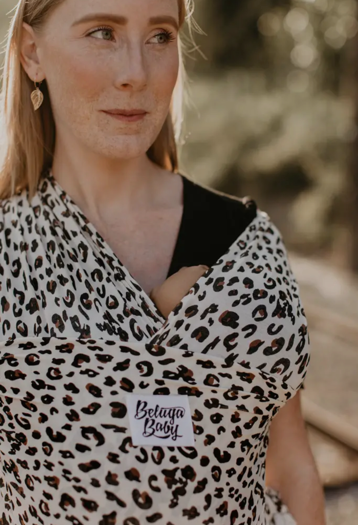 Beluga Baby Wrap Carrier in Lana