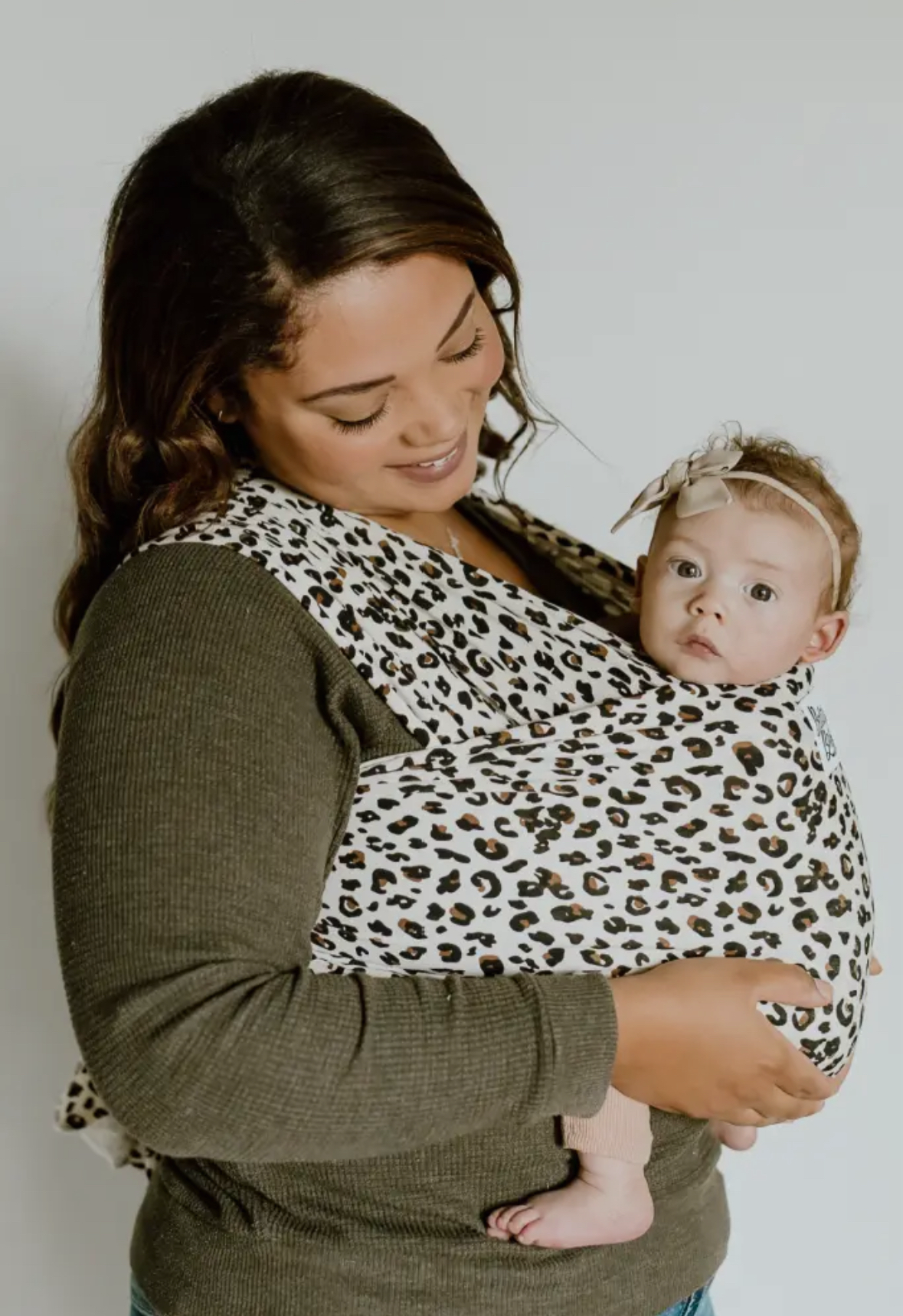 Beluga Baby Wrap Carrier in Lana