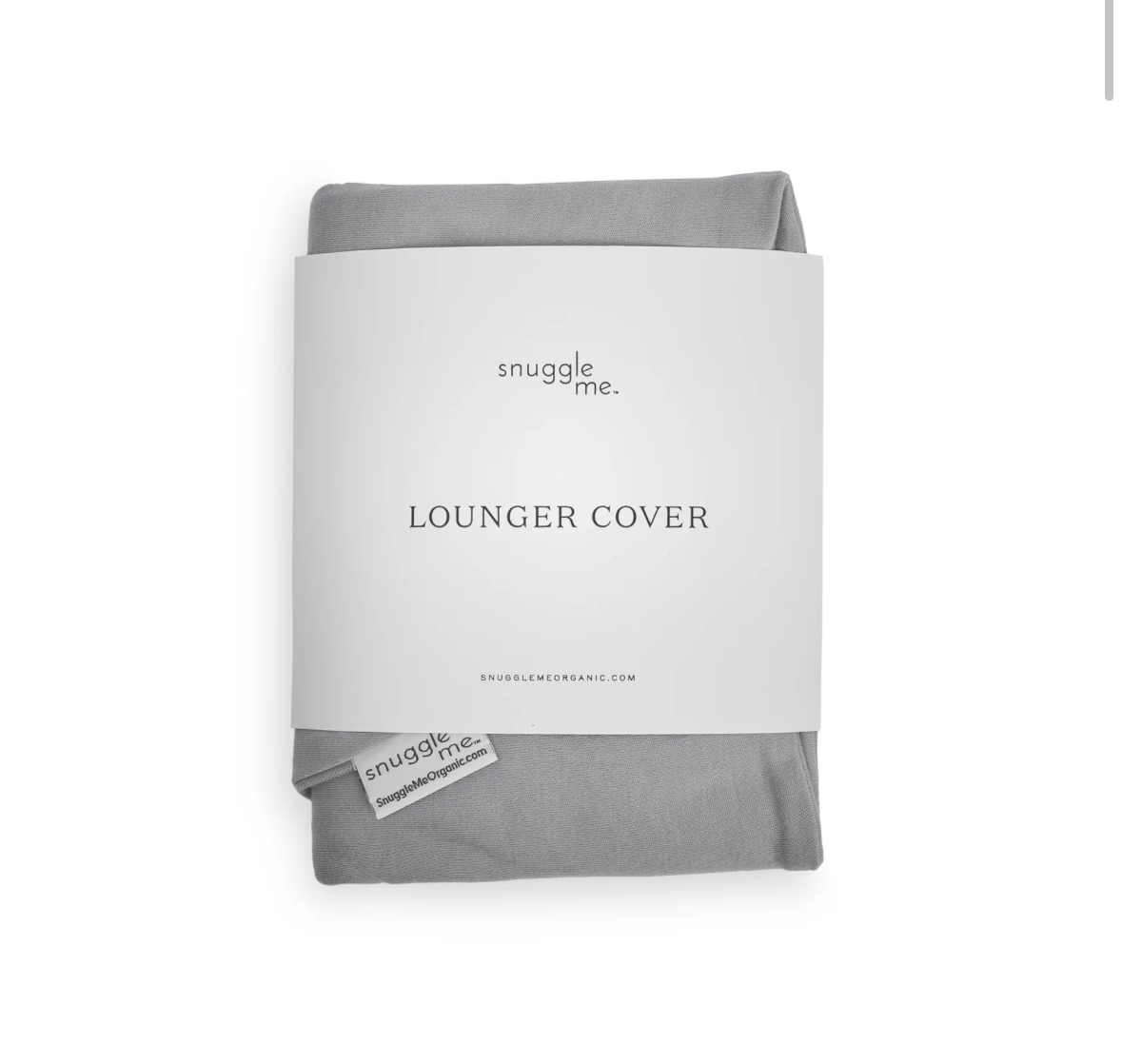 Snuggle Me Organic Lounger Cover in Stone