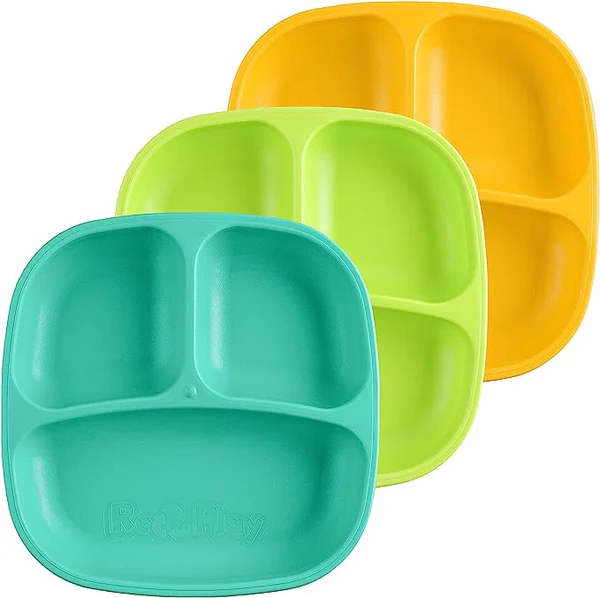 Replay Recycled Set of 3 Plates