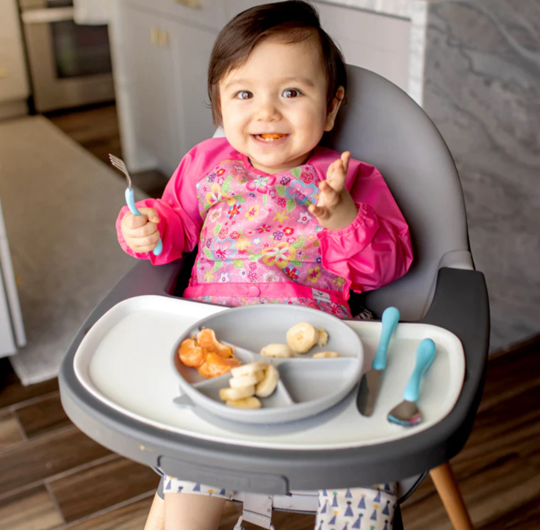Green Sprouts Long Sleeve Bib