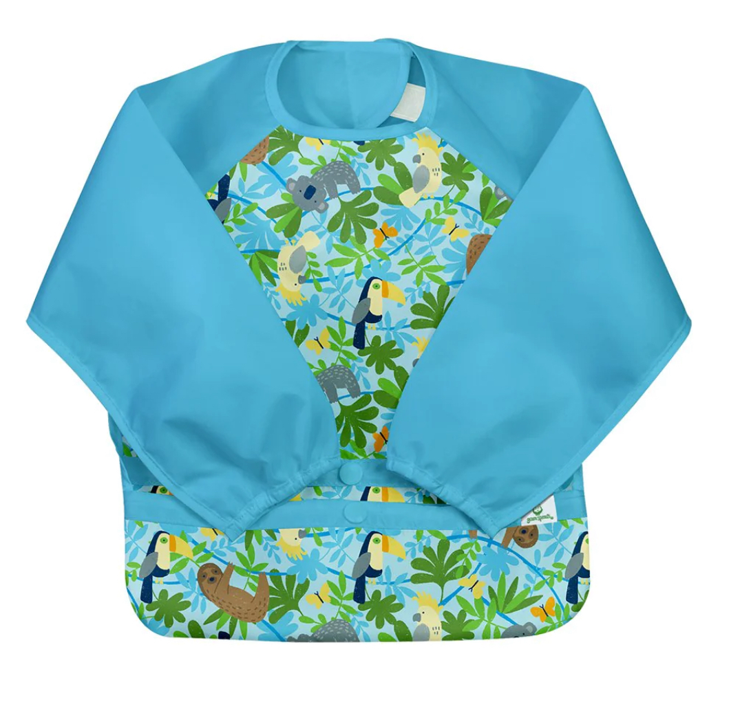 Green Sprouts Long Sleeve Bib