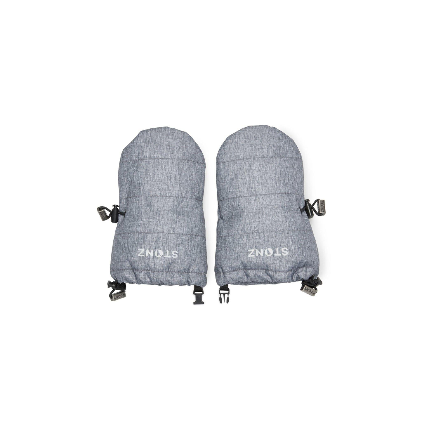 Stonz Baby and Toddler Snow Mitts in Heather Grey