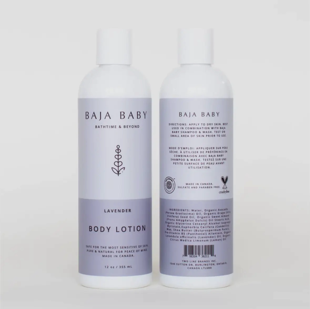 Baja Baby Lotion in Lavender