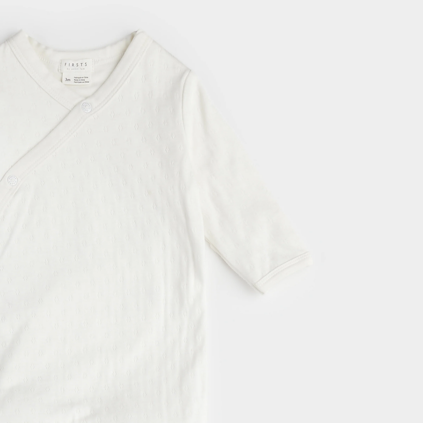 Petit Lem Pointelle Knit Sleeper