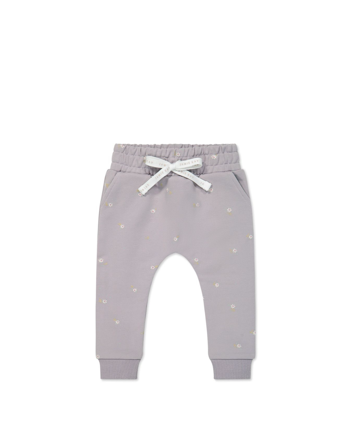 Jamie Kay Organic Cotton Morgan Track Pant in Annie Ditzy Violet Ice