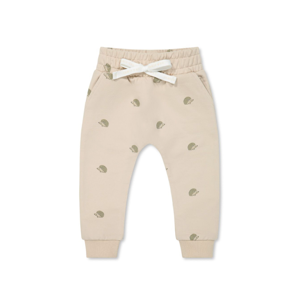 Jamie Kay Organic Cotton Morgan Track Pant in Henry Hedgehog