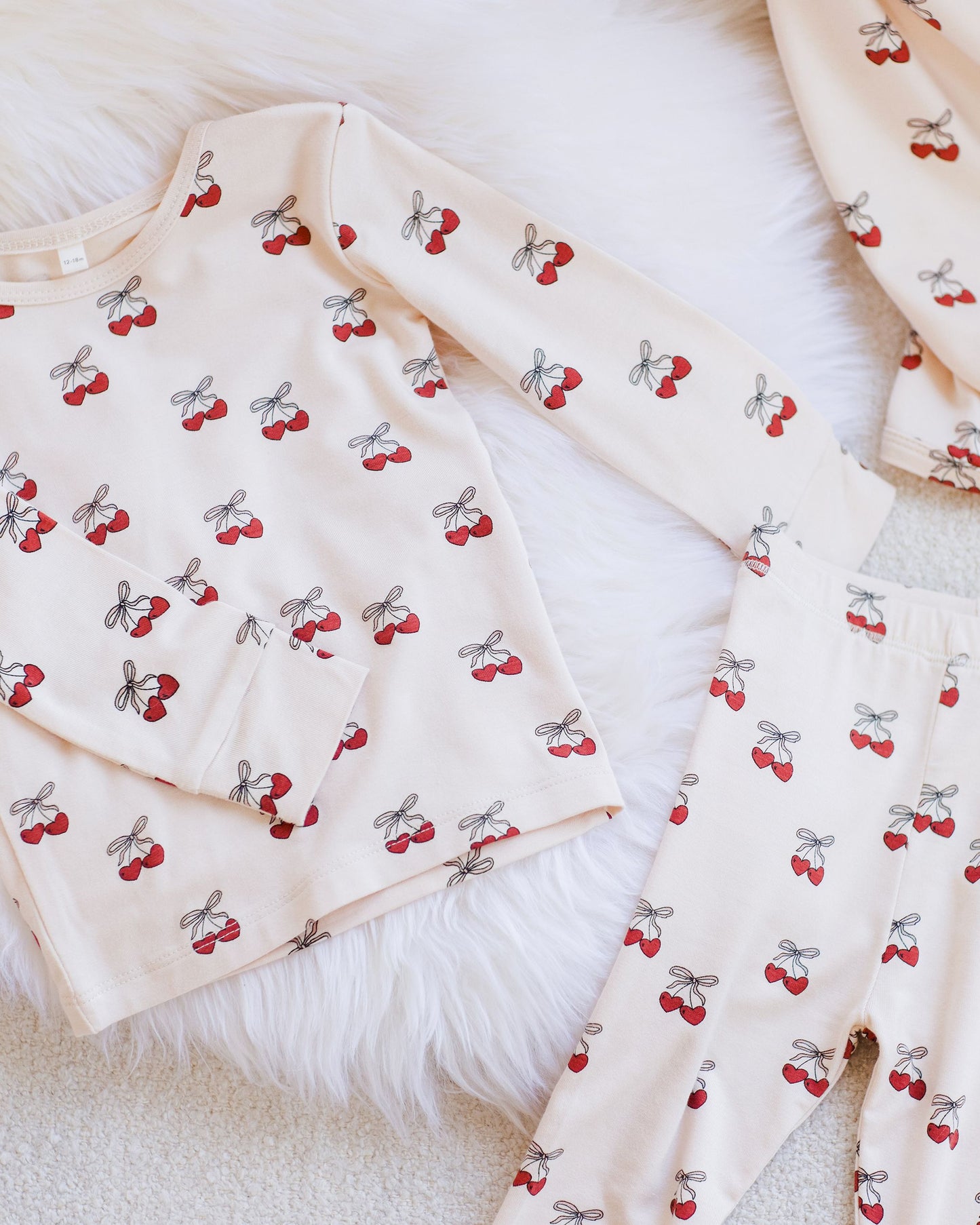 Quincy Mae Bamboo PJ Set in Mon Amour